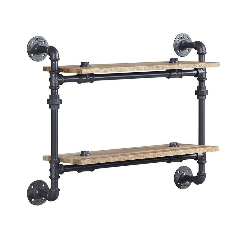 Acme Furniture Brantley AC00735 Wall Rack with 2 Shelves IMAGE 2