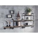 Acme Furniture Brantley AC00736 Wall Rack with 3 Shelves IMAGE 4