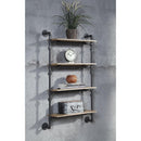 Acme Furniture Brantley AC00737 Wall Rack with 4 Shelves IMAGE 1