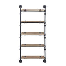 Acme Furniture Brantley AC00738 Wall Rack with 5 Shelves IMAGE 3
