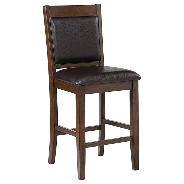 Coaster Furniture Dewey 115209 Upholstered Counter Height Chairs with Footrest IMAGE 1
