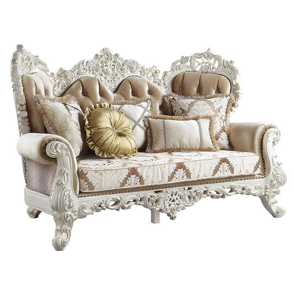 Acme Furniture Vanaheim LV00804 Loveseat with 5 Pillows IMAGE 1