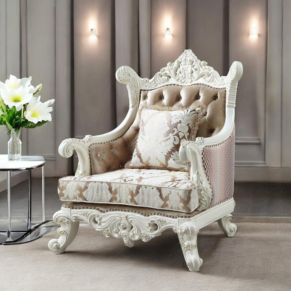 Acme Furniture Vanaheim LV00805 Chair with Pillow IMAGE 1