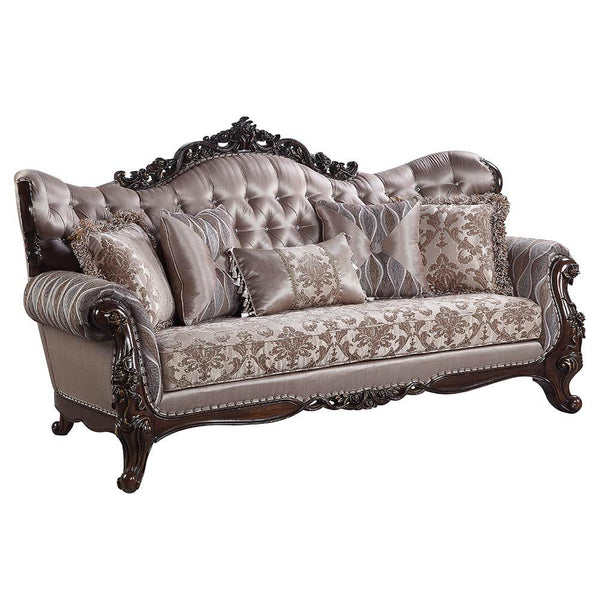 Acme Furniture Benbek LV00809 Sofa with 5 Pillows IMAGE 1