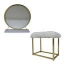 Acme Furniture Adao AC00932 Vanity Mirror & Stool IMAGE 3