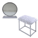 Acme Furniture Adao AC00935 Vanity Mirror & Stool IMAGE 1