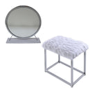 Acme Furniture Adao AC00935 Vanity Mirror & Stool IMAGE 3