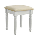Furniture of America Athy CM-DK6848WH Vanity w/ Stool IMAGE 4