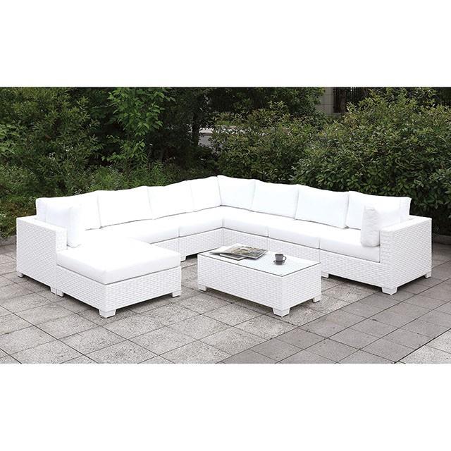 Furniture of America Somani CM-OS2128WH-F Ottoman IMAGE 2