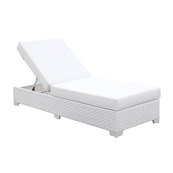 Furniture of America Somani CM-OS2128WH-G Chaise IMAGE 1