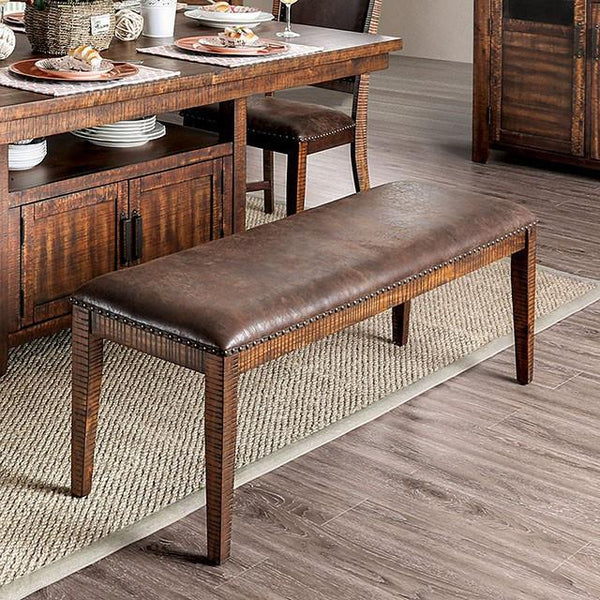 Furniture of America Wichita CM3061BN Bench IMAGE 1