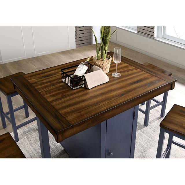 Furniture of America Azurine CM3493PT-5PK 5 Pc. Counter Ht. Set IMAGE 4