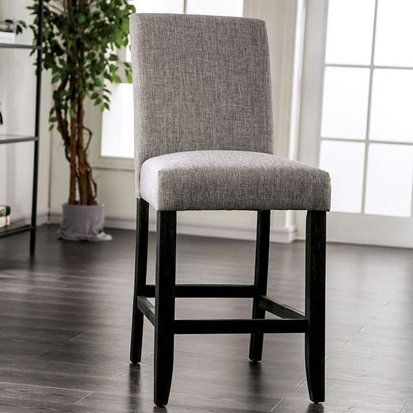 Furniture of America Brule CM3736LG-PC-2PK Counter Ht. Side Chair (2/Ctn) IMAGE 1