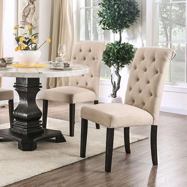 Furniture of America Elfredo CM3755RT-TABLE Round Table IMAGE 1
