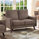 Furniture of America Maxime CM6971BR-LV Love Seat IMAGE 1