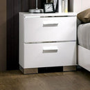 Furniture of America Carlie CM7049WH-N Night Stand IMAGE 1