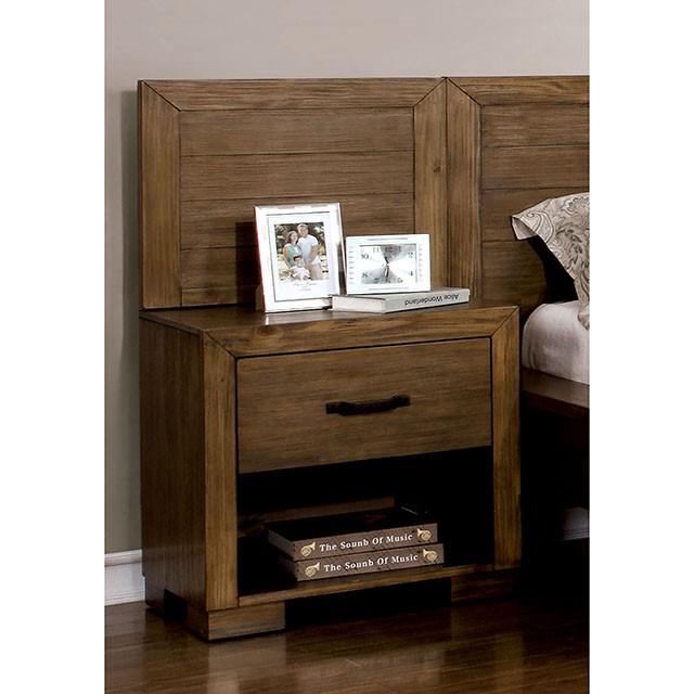 Furniture of America Bairro CM7250NP Night Stand Pier IMAGE 2
