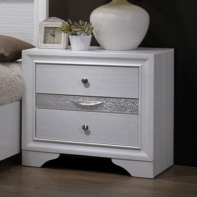 Furniture of America Chrissy CM7552N Night Stand IMAGE 3