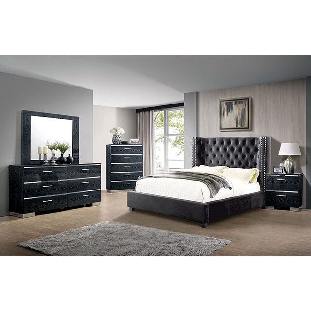 Furniture of America Cayla CM7779DG-EK-BED E.King Bed IMAGE 2