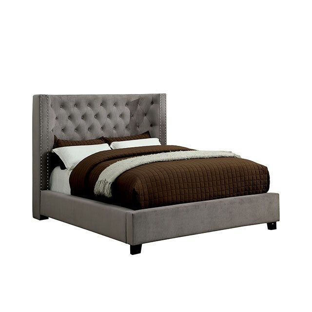 Furniture of America Cayla CM7779GY-EK-BED-VN E.King Bed IMAGE 7