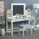 Furniture of America Stephanie FOA-DK5685WH-PK Vanity Set IMAGE 1
