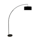 Furniture of America Jess L76931BK Arch Lamp IMAGE 1