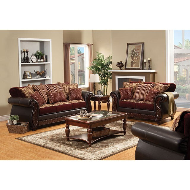 Furniture of America Franklin SM6107N-CH Chair IMAGE 2