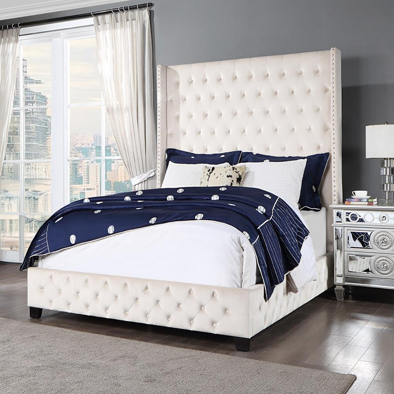 Acme Furniture Fabrice BD00964EK EK Bed IMAGE 1