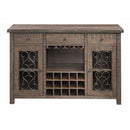 Acme Furniture Raphaela DN00983 Server with Cup Holder & Wine Rack IMAGE 3