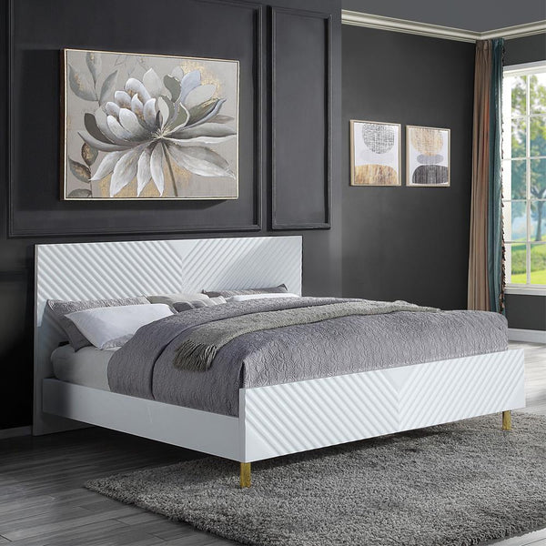 Acme Furniture Gaines BD01033EK EK Bed IMAGE 1