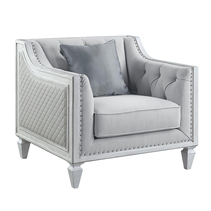 Acme Furniture Katia LV01051 Chair with Pillow IMAGE 2