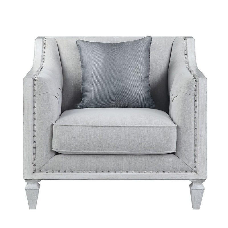 Acme Furniture Katia LV01051 Chair with Pillow IMAGE 3