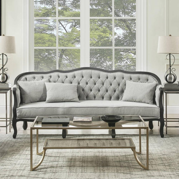 Acme Furniture Samael LV01127 Sofa with 3 Pillows IMAGE 1