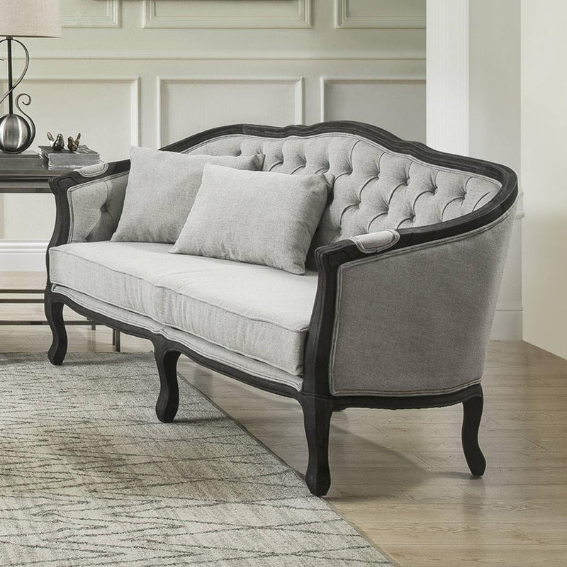Acme Furniture Samael LV01128 Loveseat with 2 Pillows IMAGE 1