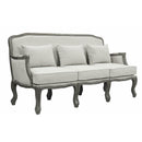 Acme Furniture Tania LV01130 Sofa with 3 Pillows IMAGE 1