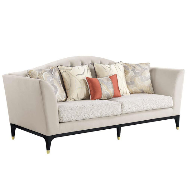 Acme Furniture Tayden LV01155 Sofa with 5 Pillows IMAGE 1