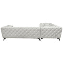 Acme Furniture Atronia LV01160 Sectional Sofa with 4 Pillows IMAGE 5