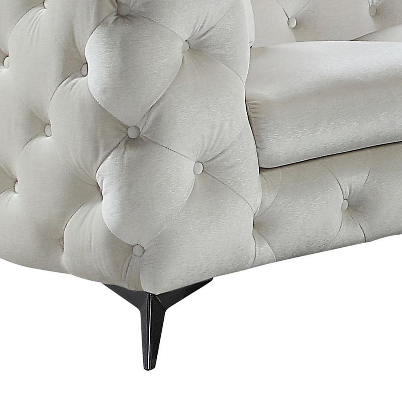 Acme Furniture Atronia LV01160 Sectional Sofa with 4 Pillows IMAGE 6
