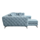 Acme Furniture Zerah LV01161 Sectional Sofa with 7 Pillows IMAGE 4