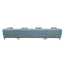 Acme Furniture Zerah LV01161 Sectional Sofa with 7 Pillows IMAGE 5