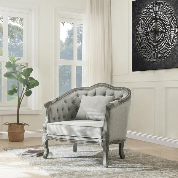 Acme Furniture Samael LV01163 Chair with Pillow IMAGE 1