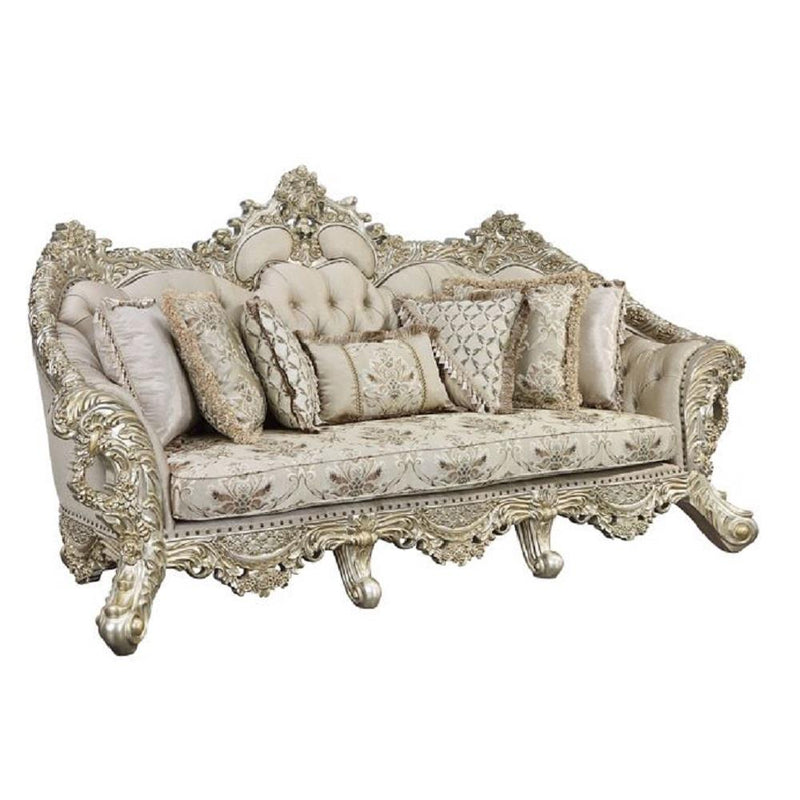 Acme Furniture Danae LV01193 Sofa with 7 Pillows IMAGE 1