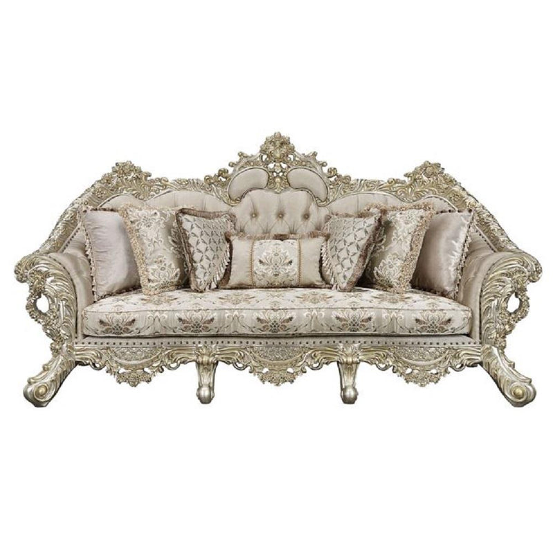 Acme Furniture Danae LV01193 Sofa with 7 Pillows IMAGE 2