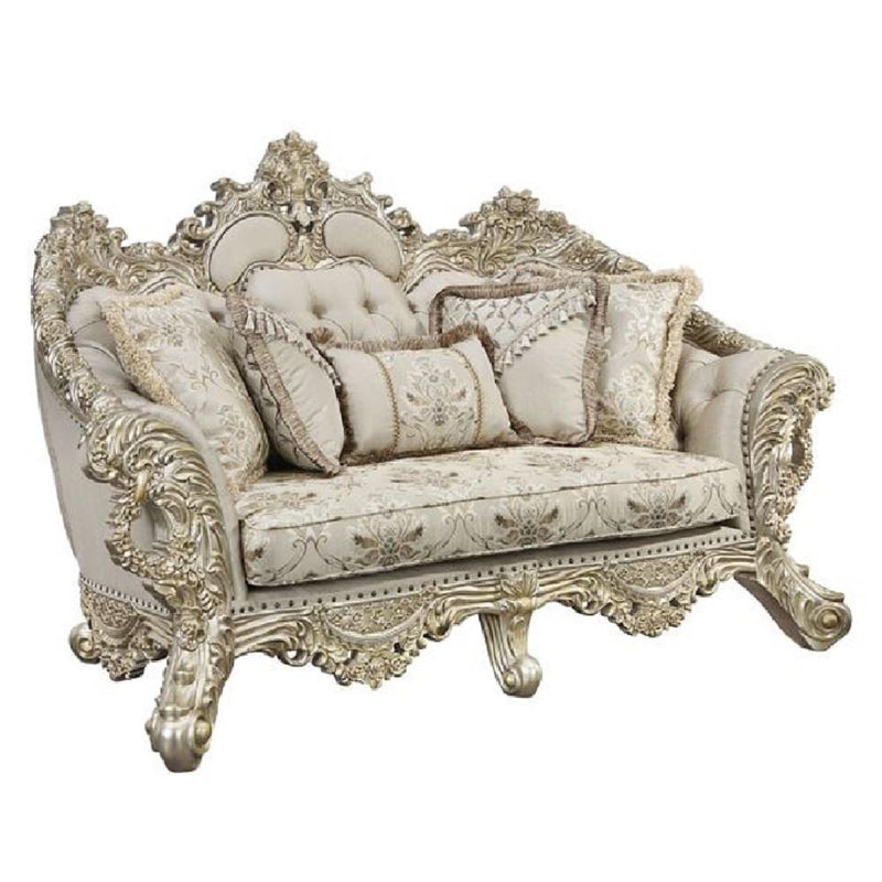 Acme Furniture Danae LV01194 Loveseat with 5 Pillows IMAGE 1