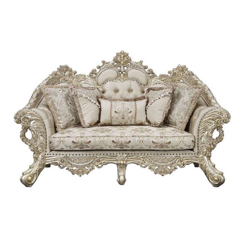 Acme Furniture Danae LV01194 Loveseat with 5 Pillows IMAGE 2