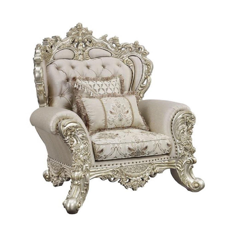 Acme Furniture Danae LV01195 Chair with 2 Pillows IMAGE 2
