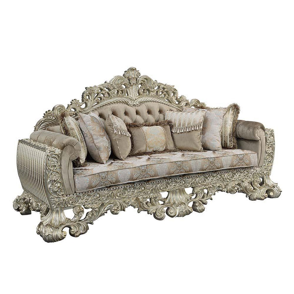 Acme Furniture Sorina LV01205 Sofa with 7 Pillows IMAGE 1