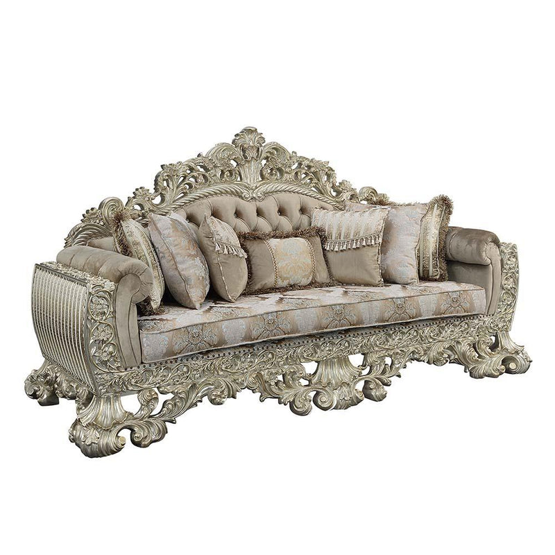 Acme Furniture Sorina LV01205 Sofa with 7 Pillows IMAGE 1