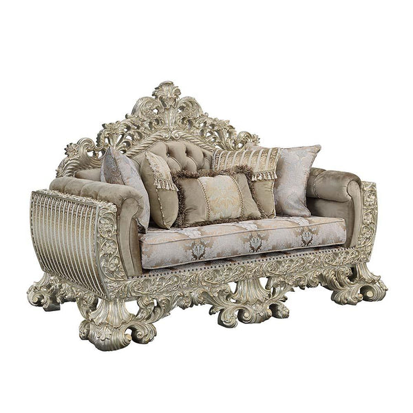 Acme Furniture Sorina LV01206 Loveseat with 5 Pillows IMAGE 1
