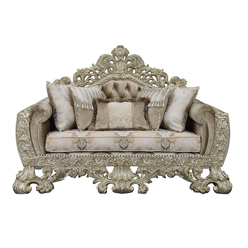 Acme Furniture Sorina LV01206 Loveseat with 5 Pillows IMAGE 2